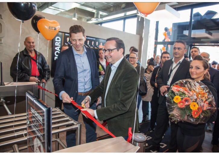 Mit dem Bürgermeister von Ratingen