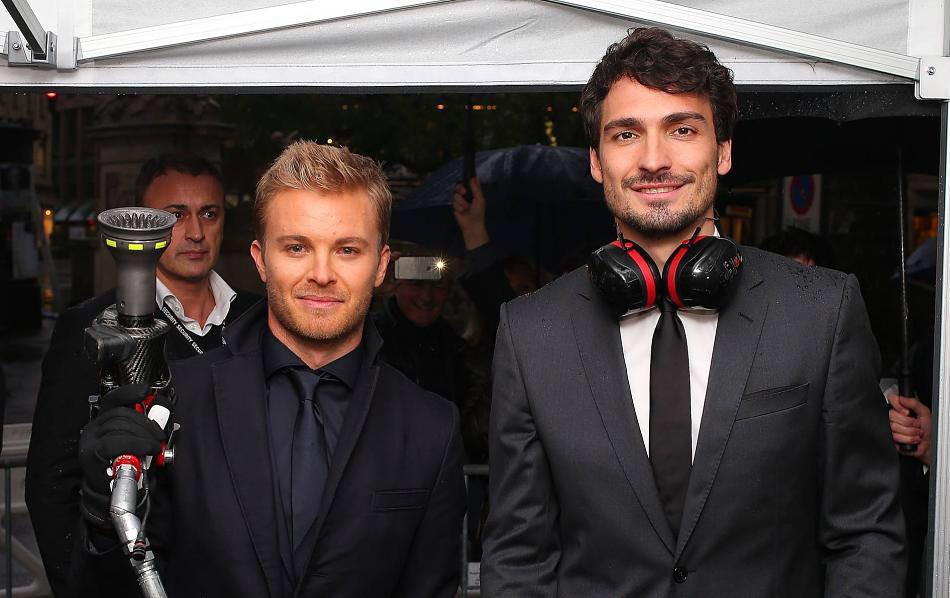 Mats Hummels & Nico Rosberg